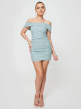 Marcia Mini Dress Blue