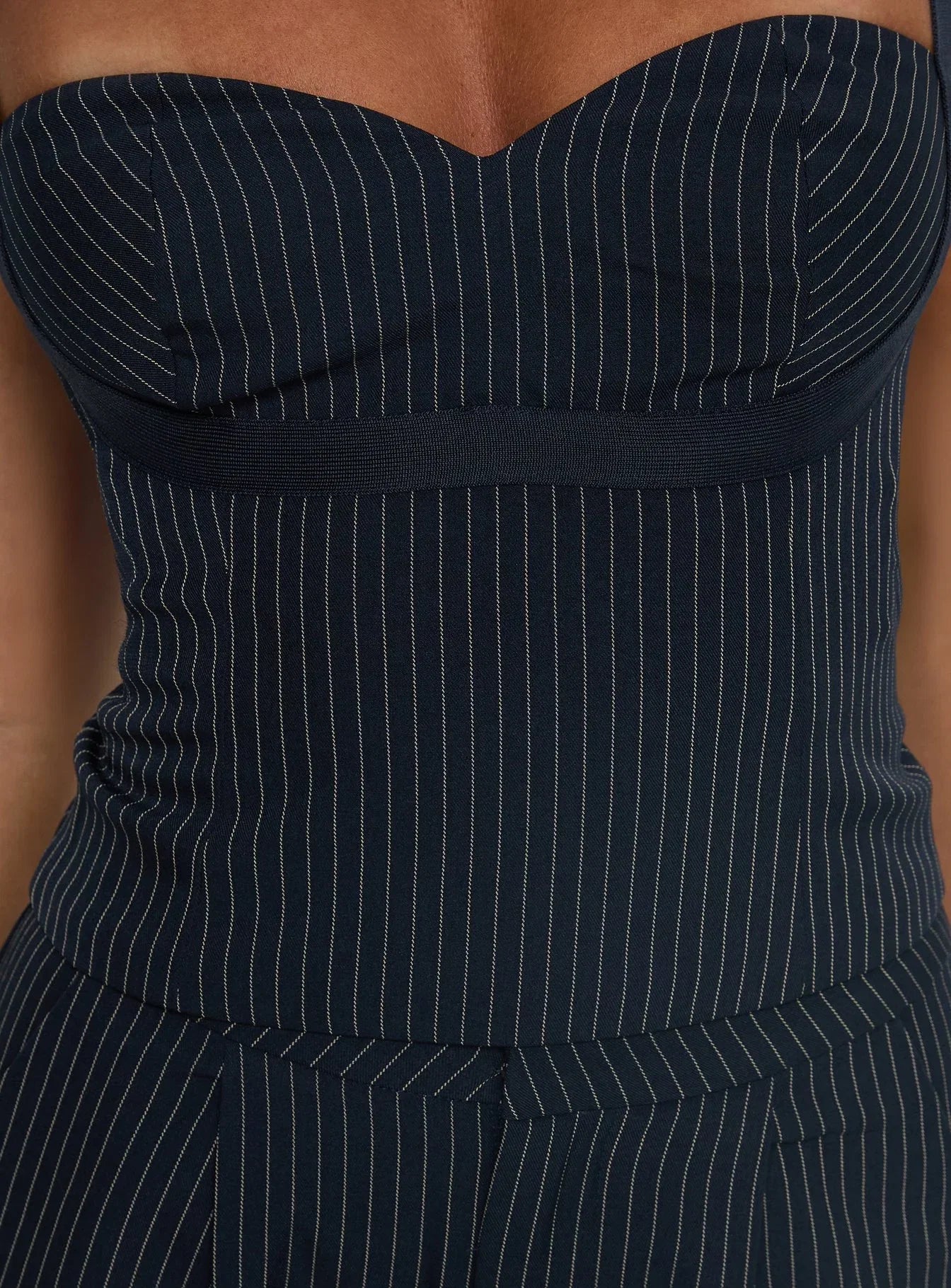 Briana Set Navy Pinstripe Tall