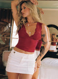 Brinnley Mini Skirt White