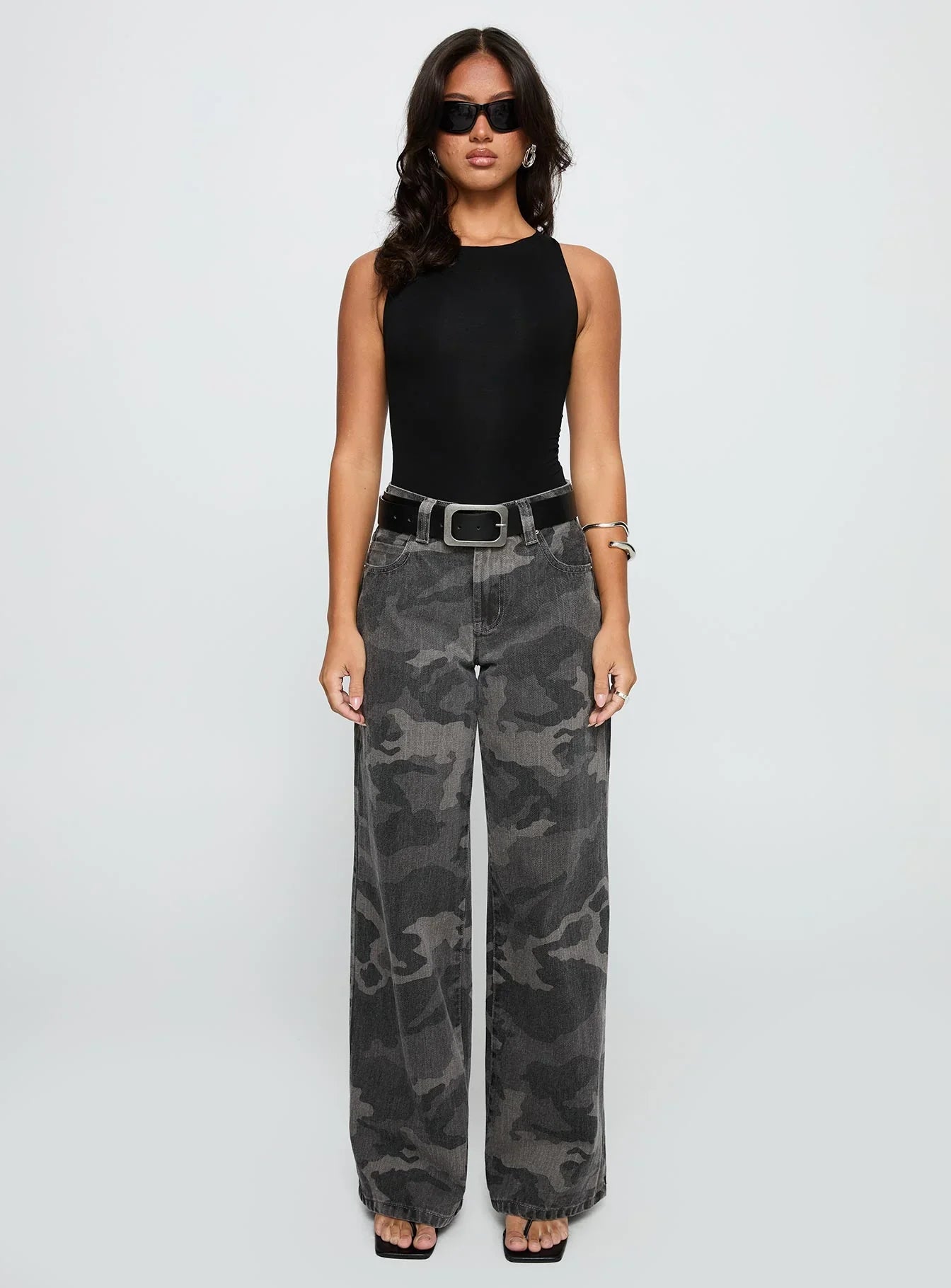 Majesty Tie Back Bodysuit Black
