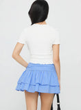 Allegria Layered Skort Blue Stripe