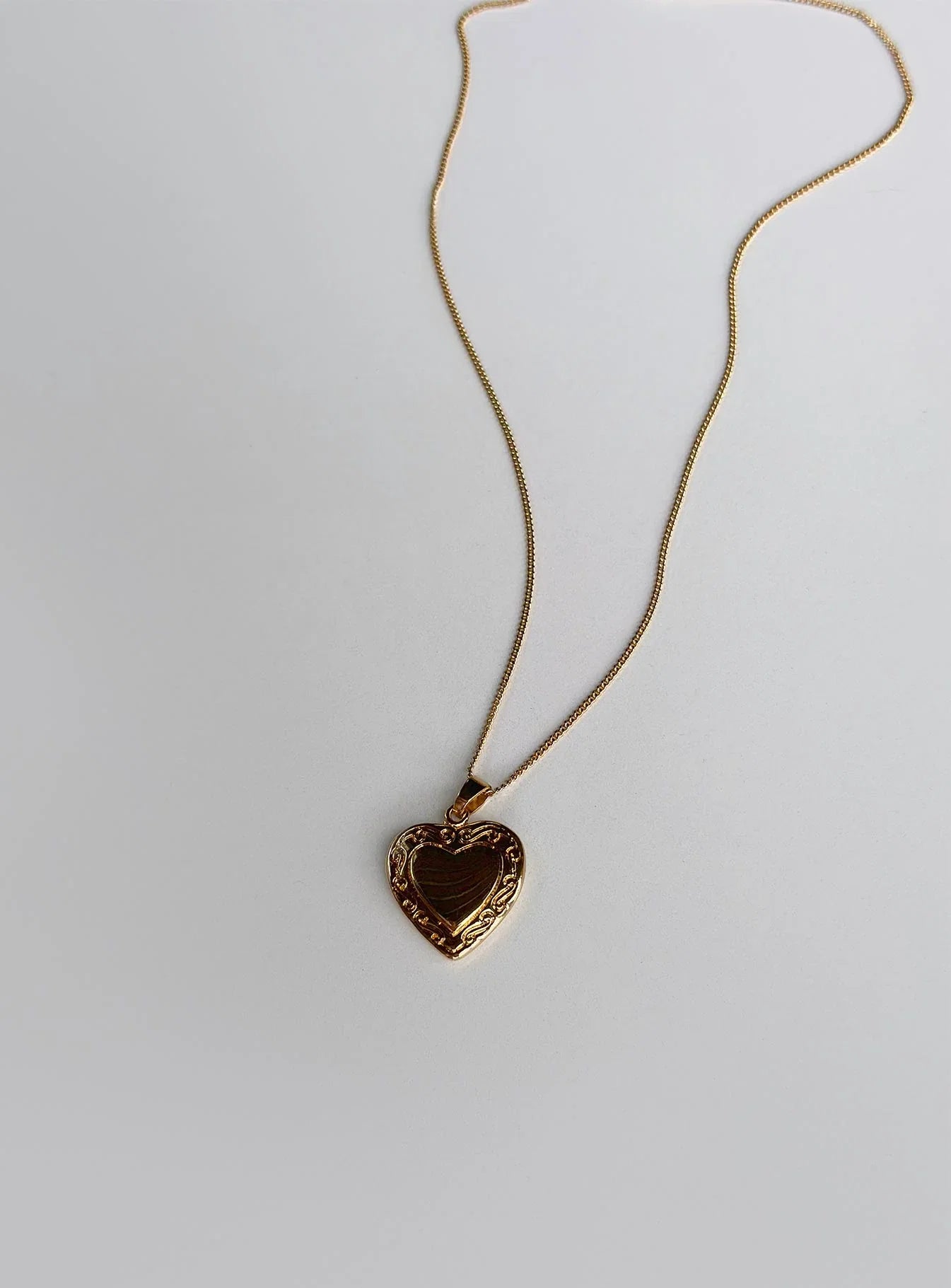Lock It Up Gold Plated Necklace Gold