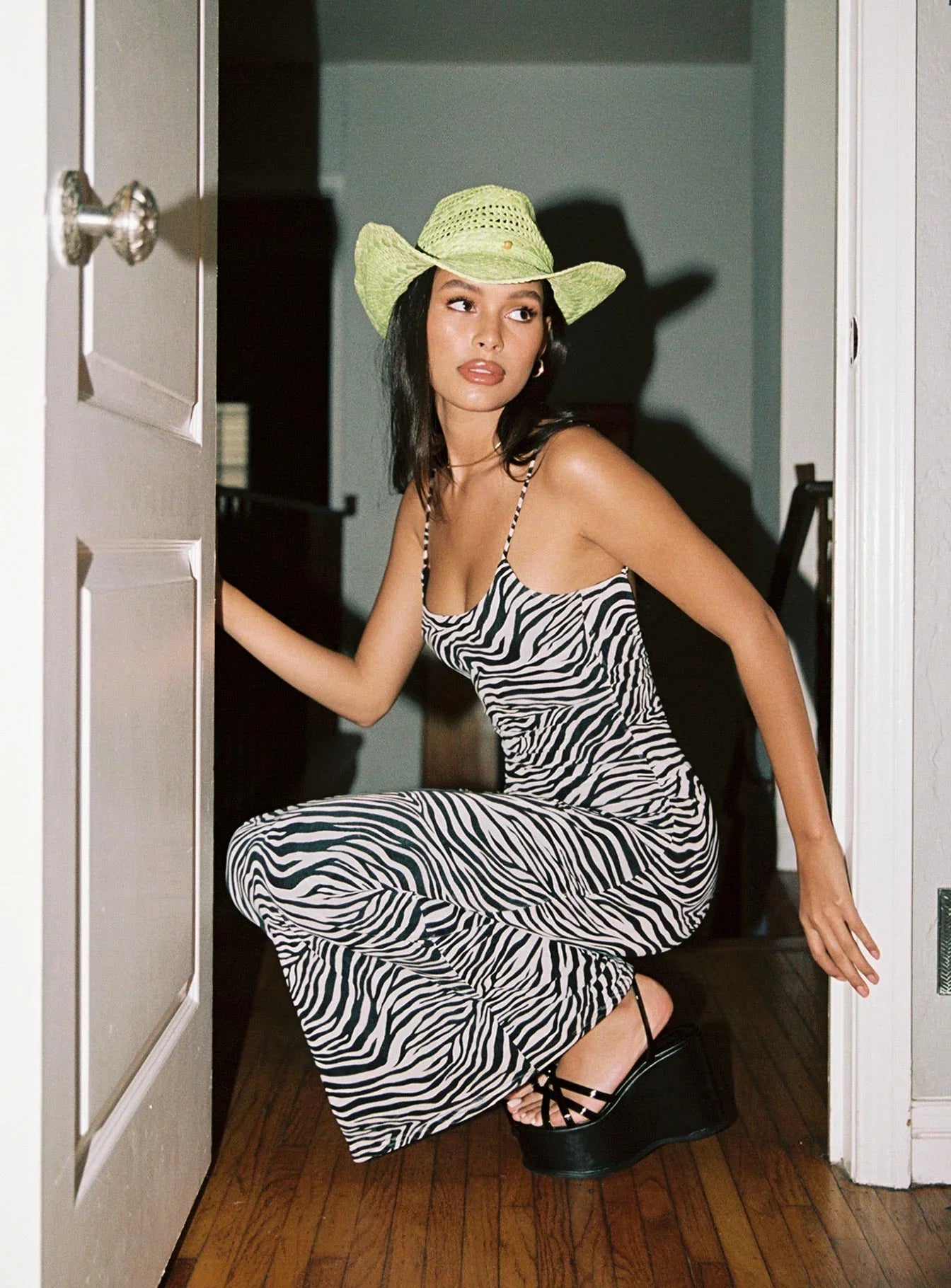 Knox Maxi Dress Zebra
