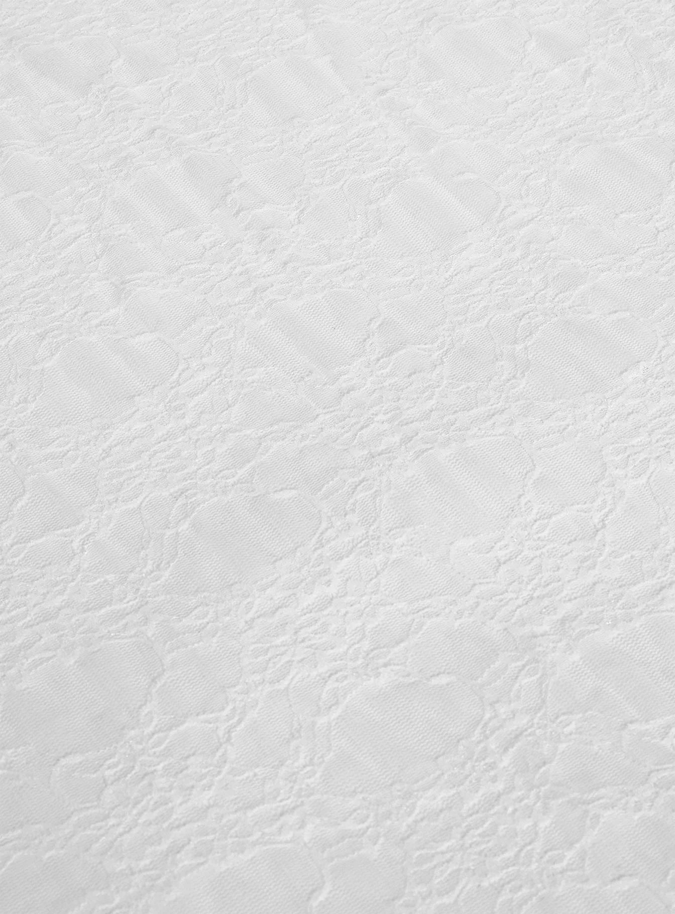 Nellie Scarf White Lace