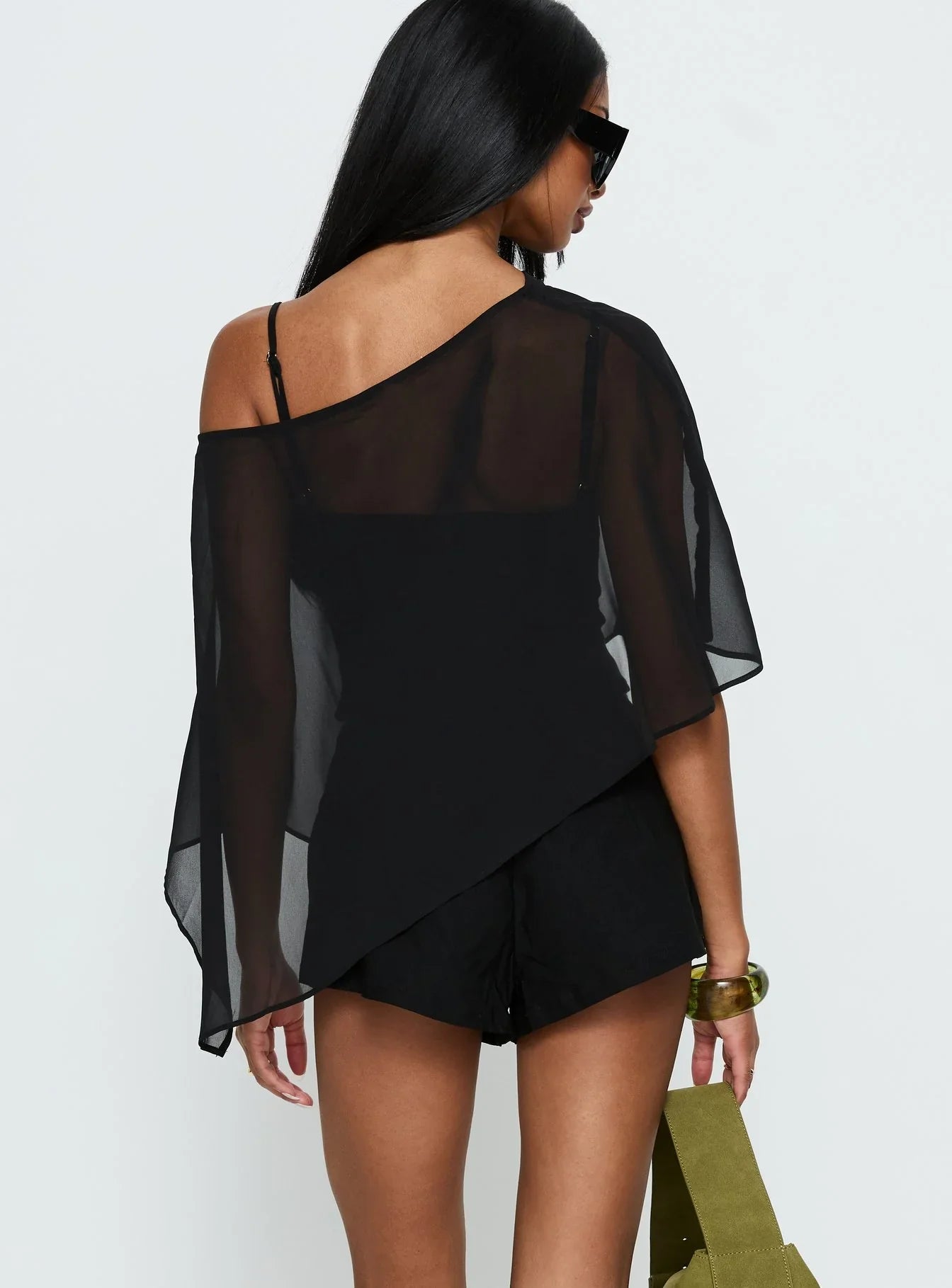 Senzo Wrap Shorts Black