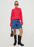 Bae Sweater Pink Red