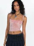 Enchante To Meet You Top Pink