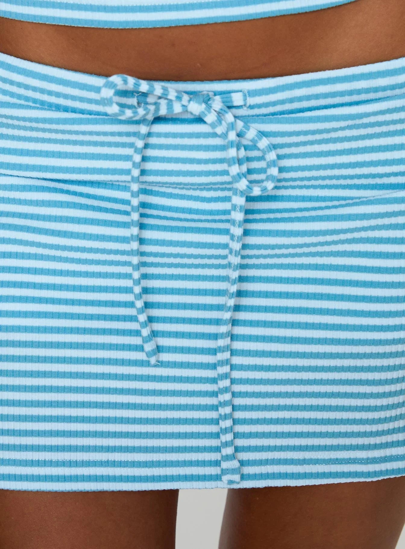 Nolani Skort Blue Stripe