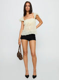 Brighter Than Stars Tiered Top Cream