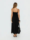 Triniti Square Neck Maxi Dress Black