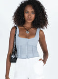 Cheyla Top Blue