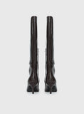 Therapy Dove Knee High Boots Chocolate Croc