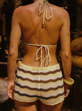 Summer Agenda Micro Swim Shorts Butter Chocolate