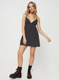Koko Mini Dress Black Polka Dot