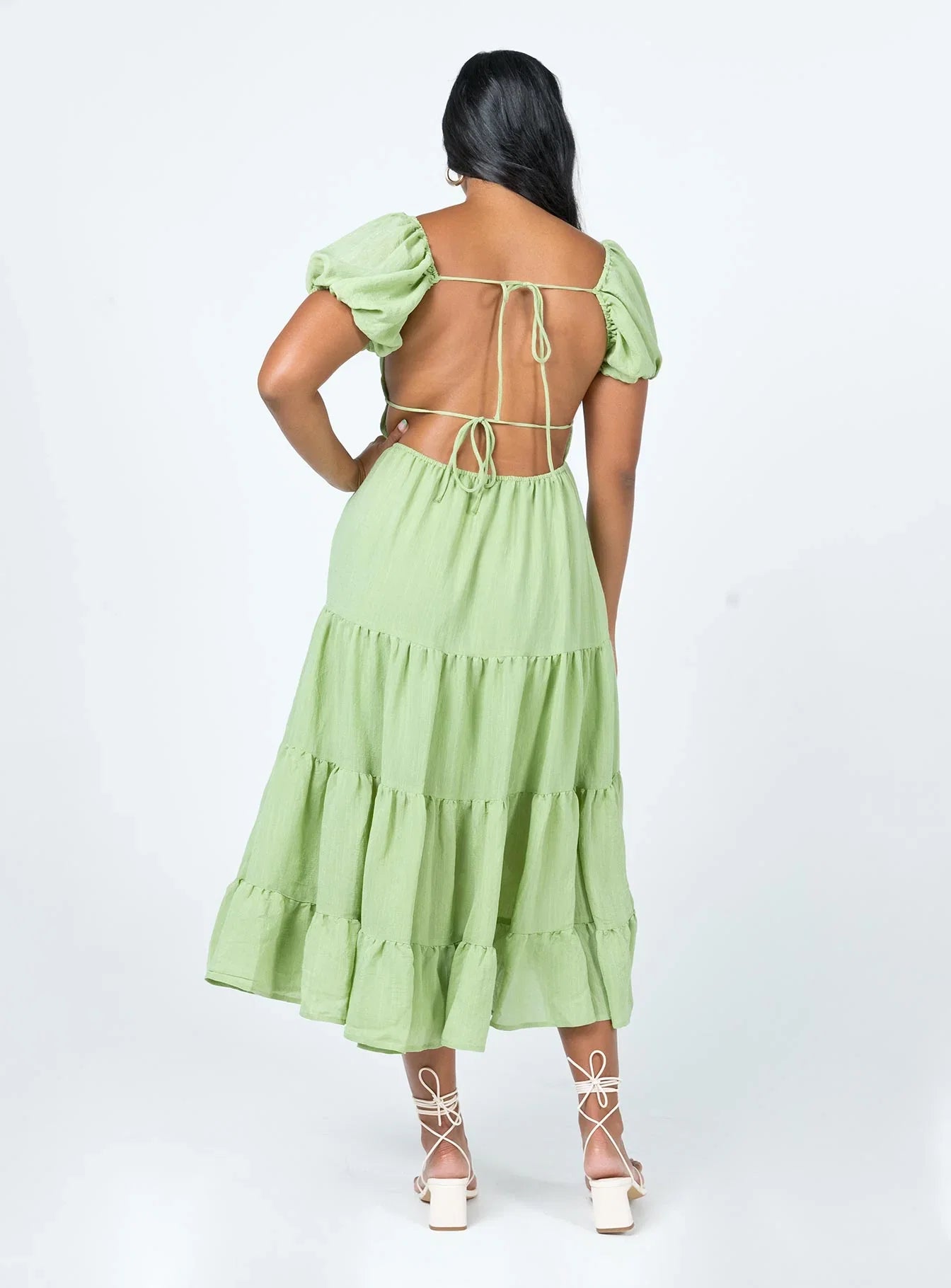 Danny Midi Dress Green