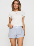 Sincar Boxer Shorts Blue White Stripe