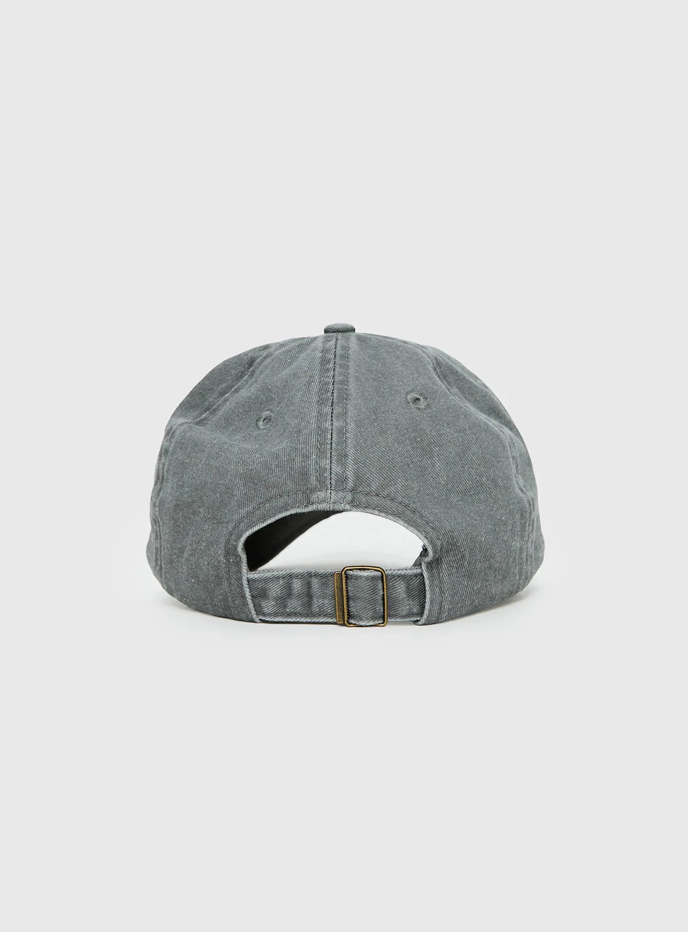 Off Duty Distressed Cap Grey Yellow