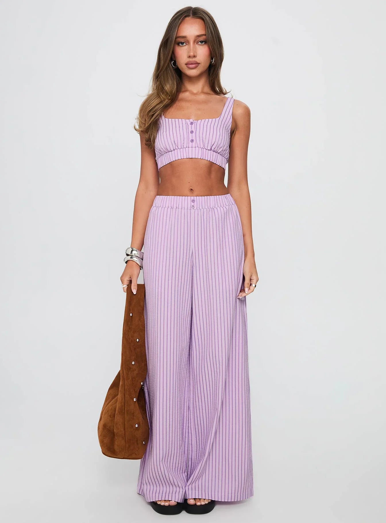 Malokai Wide Leg Set Multi Pink