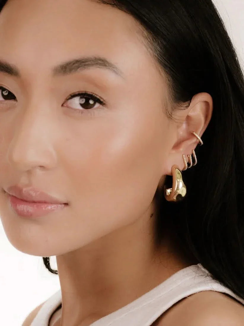 Ettika Sparkle Triple Illusion Ear Wrap