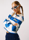 UCLA Rugby Polo Blue White