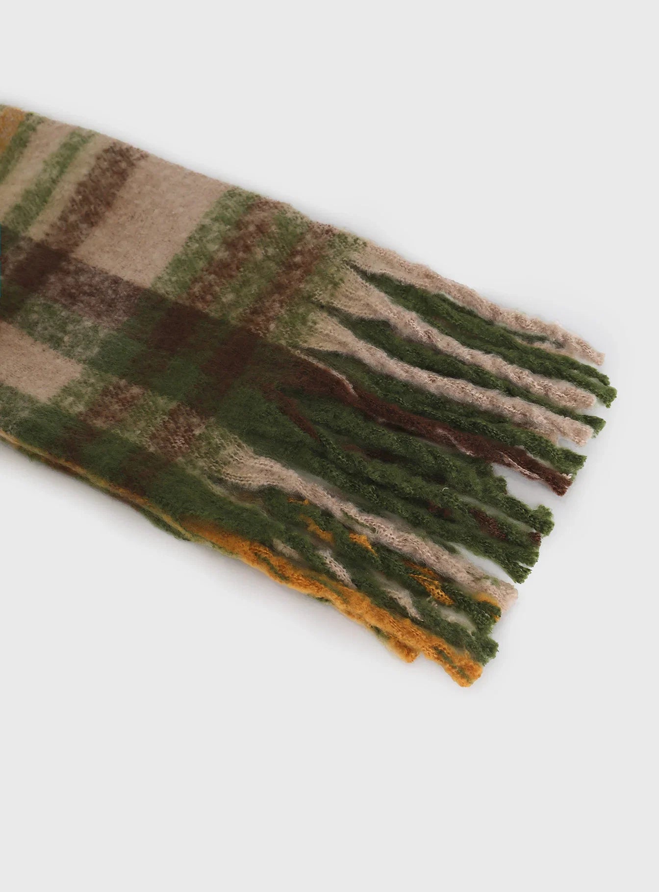Eunoia Scarf Green Brown