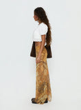 Lyanna Hanky Hem Maxi Skirt Multi