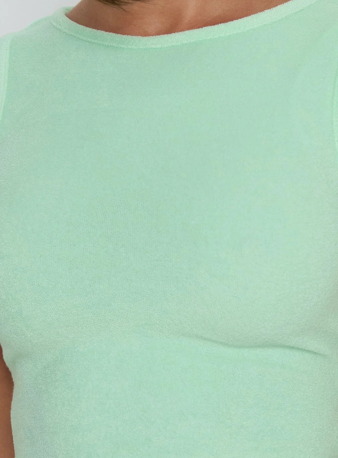 Henree Terry Set Mint Green