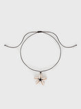 Teardrops Shell Necklace Multi