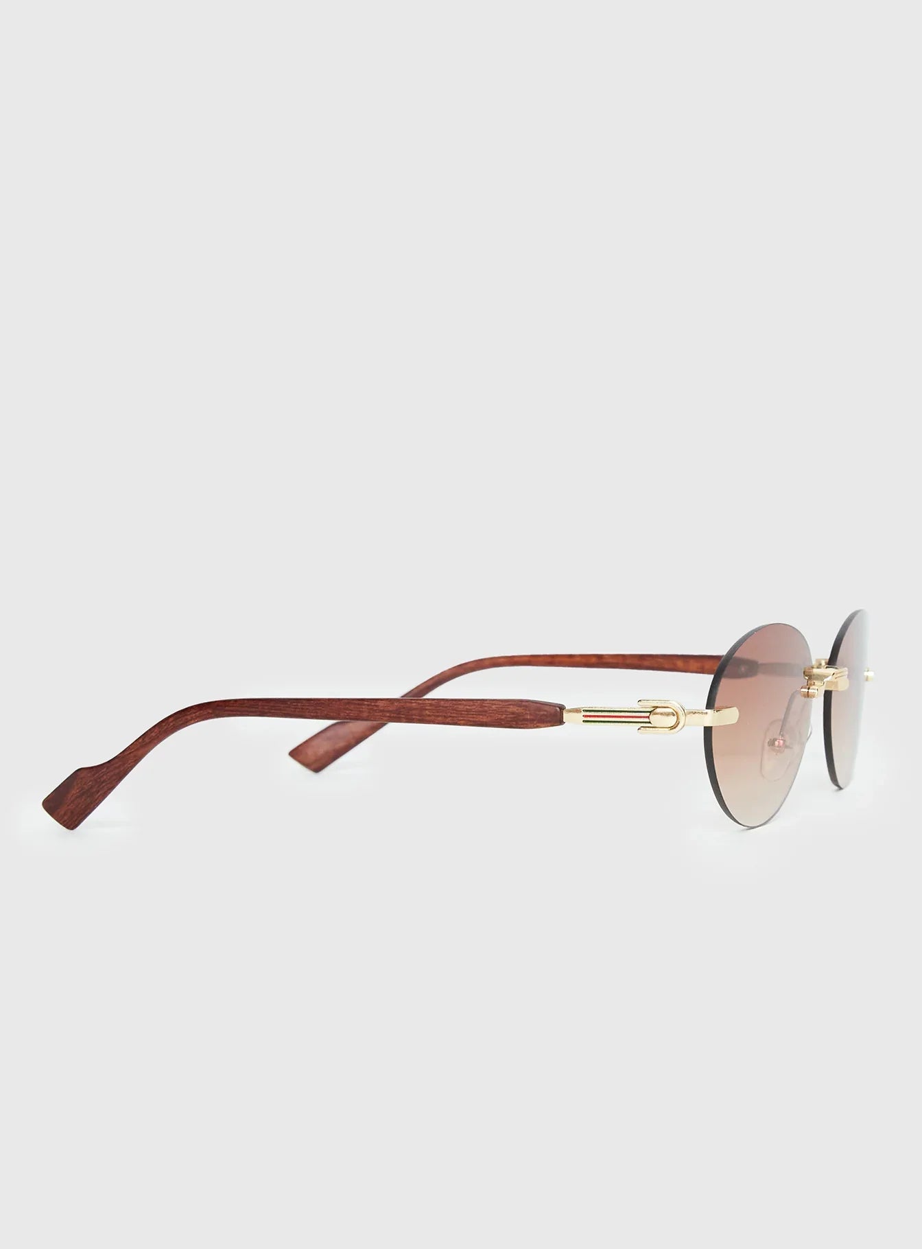Katja Sunglasses Brown Gold