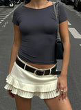 Rosalinda Top Grey