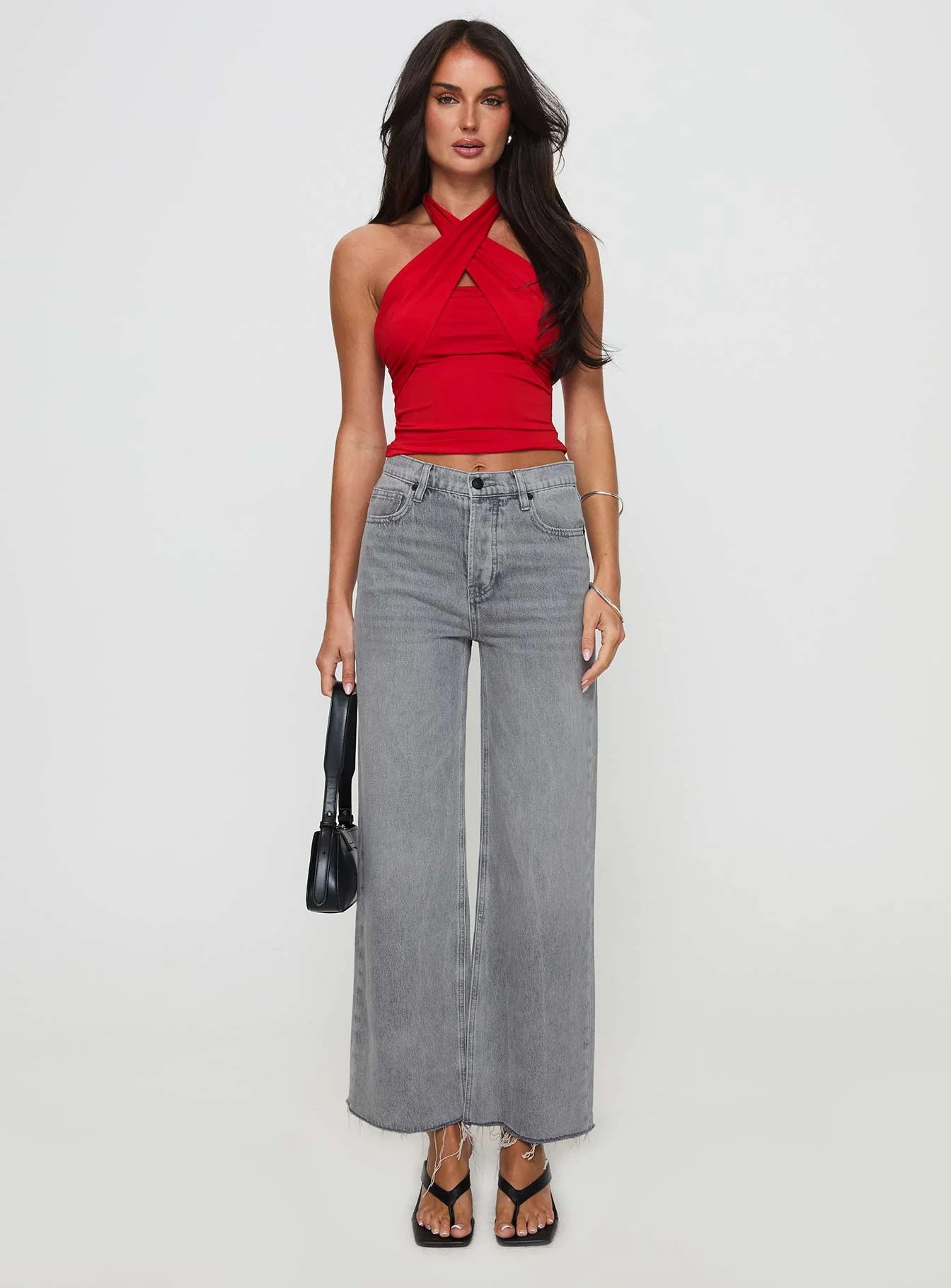 Fawcett Jeans Grey Wash Denim