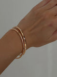 Glitter And Honey Diamante Bracelet Pack Gold