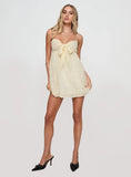 Granno Mini Dress Lemon