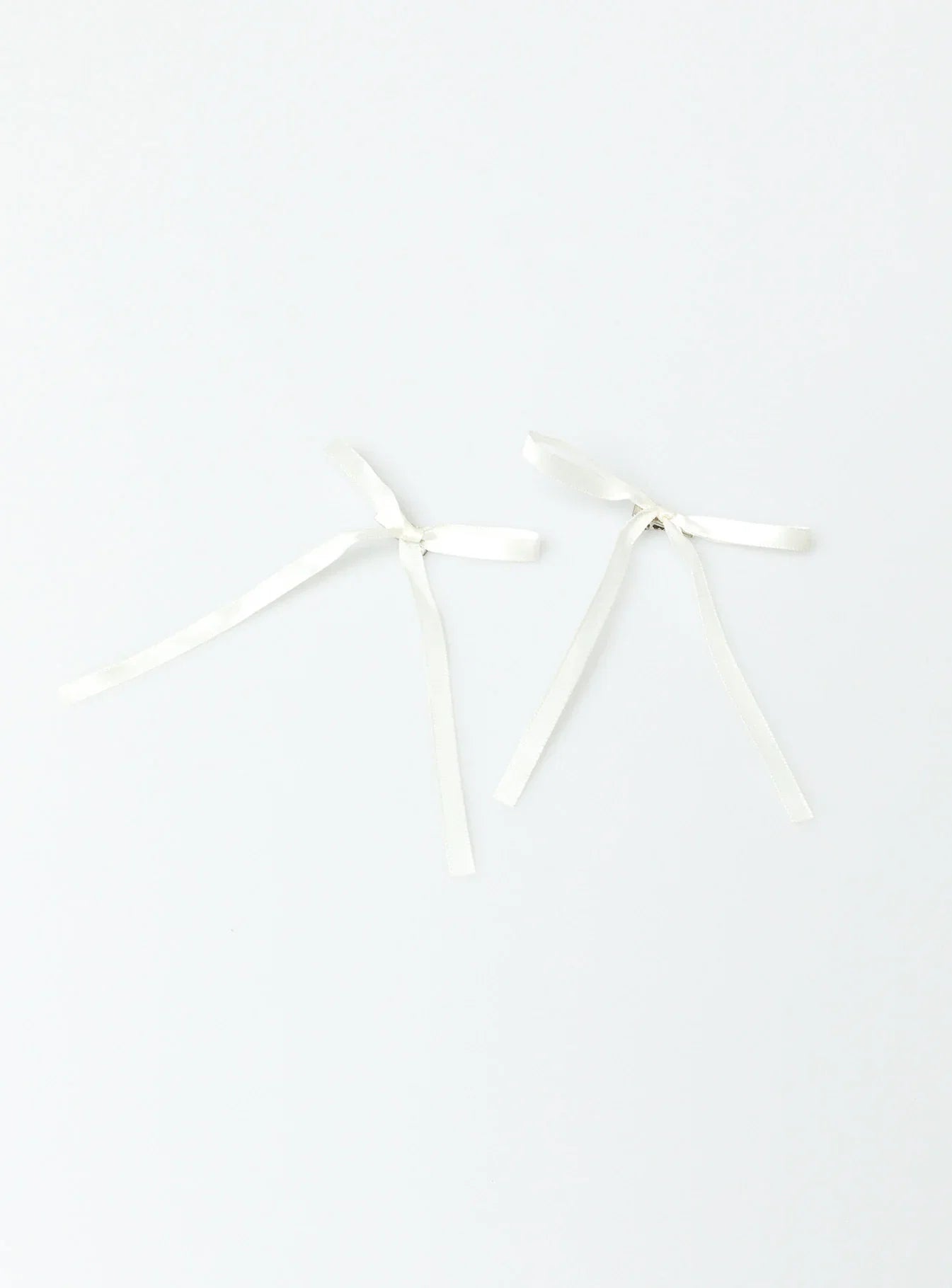 Dee Hair Bows White
