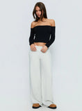 Ascenda Straight Leg Track Pant Grey Marle