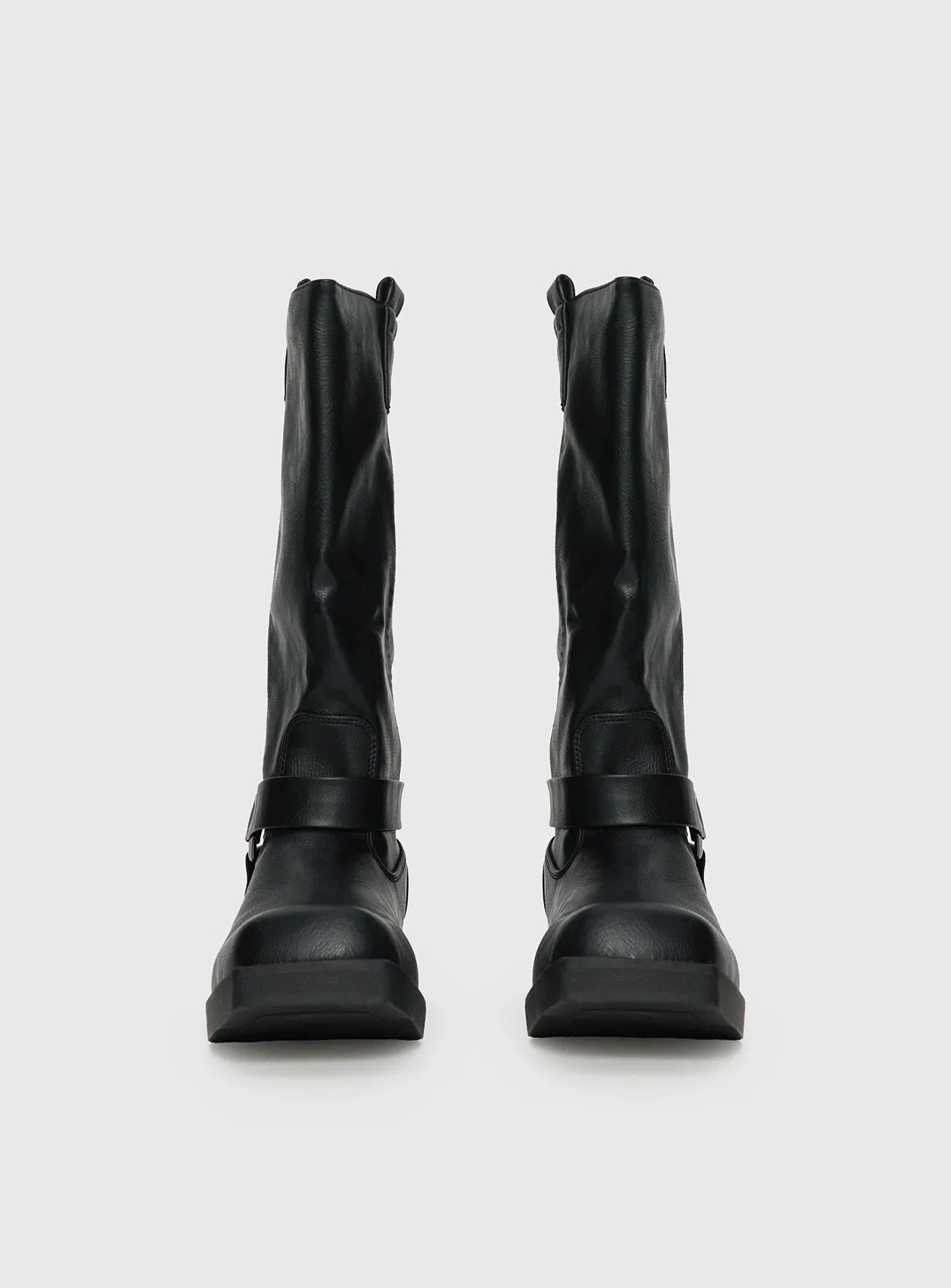 Wrecked Western Boots Black