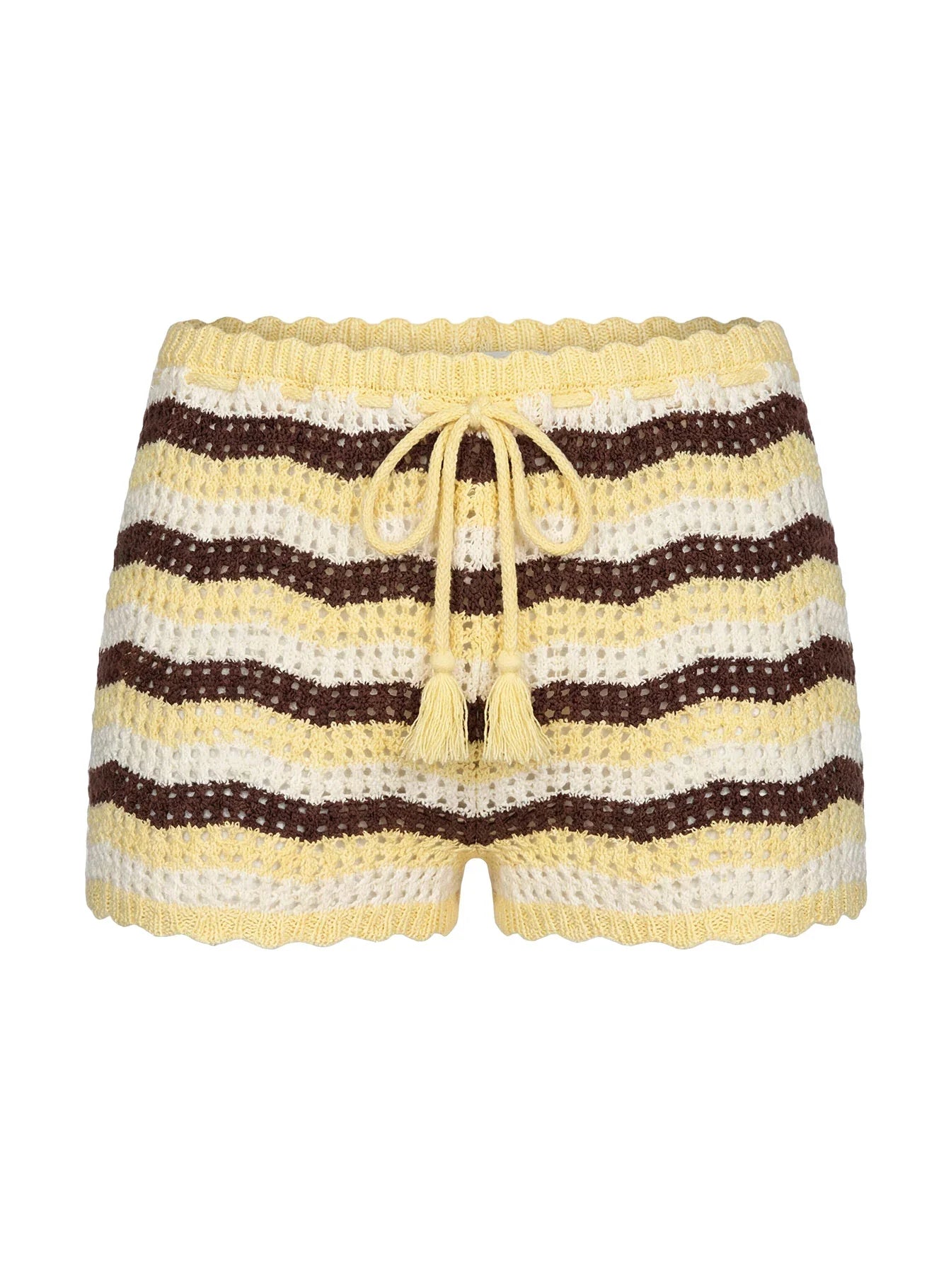 Summer Agenda Micro Swim Shorts Butter Chocolate