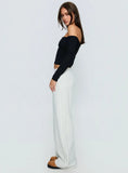 Ascenda Straight Leg Track Pant Grey Marle