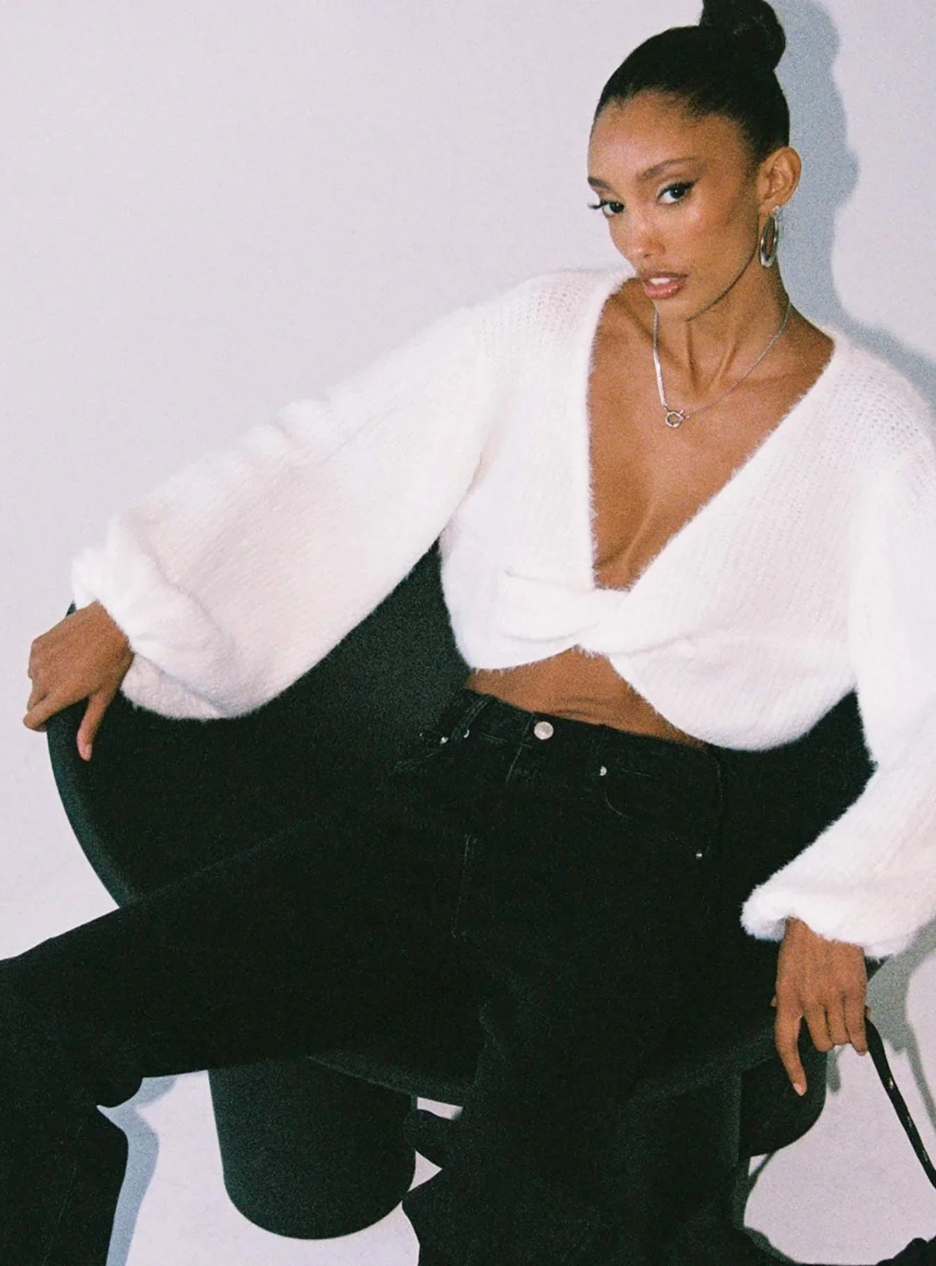 The Henrik Cropped Sweater