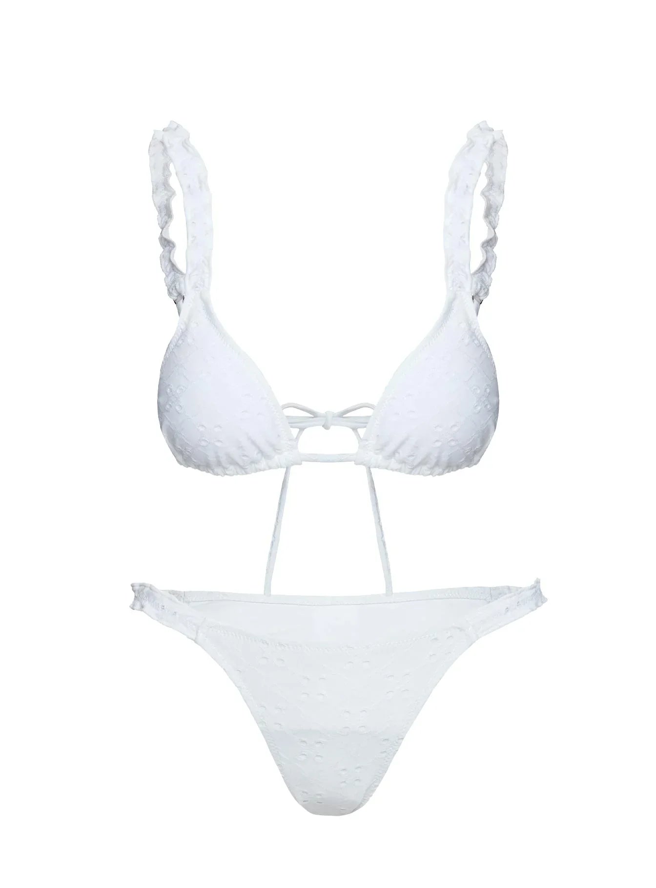 Hot Stuff Bikini Bottoms White