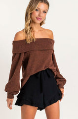 Feeling of Wonder Black Ruffle Tie Front Shorts