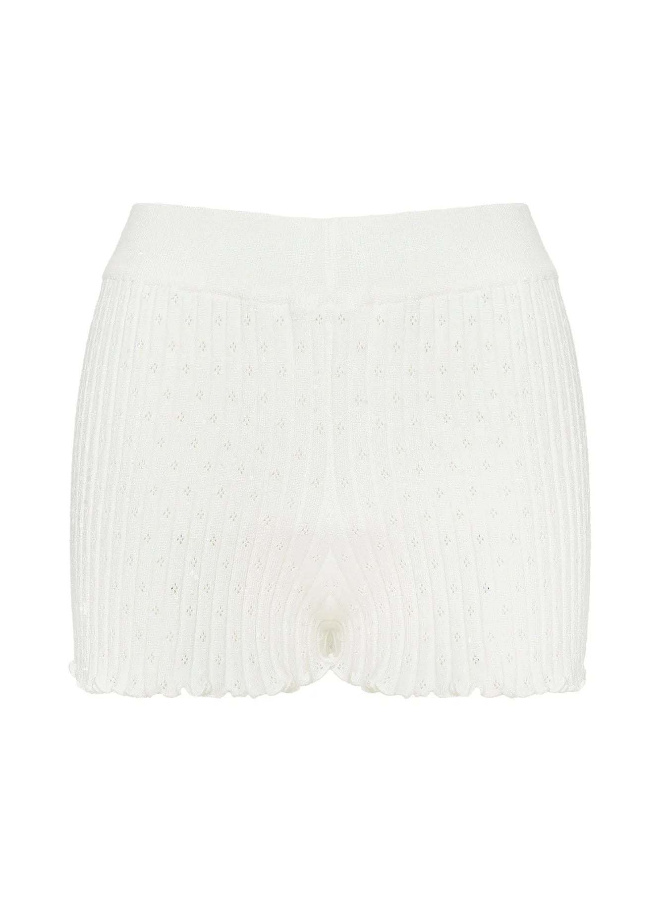 Girl Gone Wild Shorts White