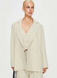 Wyoming Blazer Oatmeal