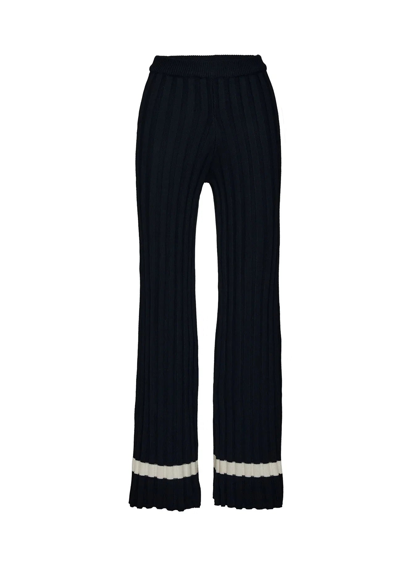 Montenegro Knit Pants Black Cream