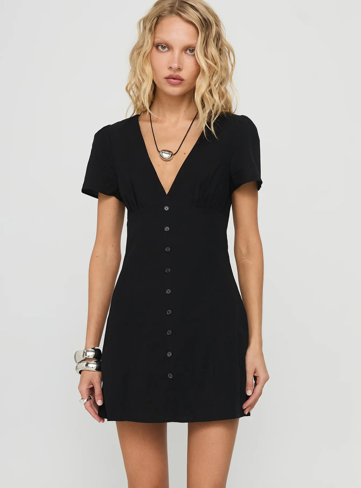 Loveliness Playsuit Black Tall