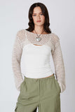 Savannah Stone Crochet Shrug