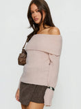 Adelyne Tweed Mini Skirt Brown