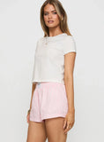 Sincar Boxer Shorts Pink White Stripe