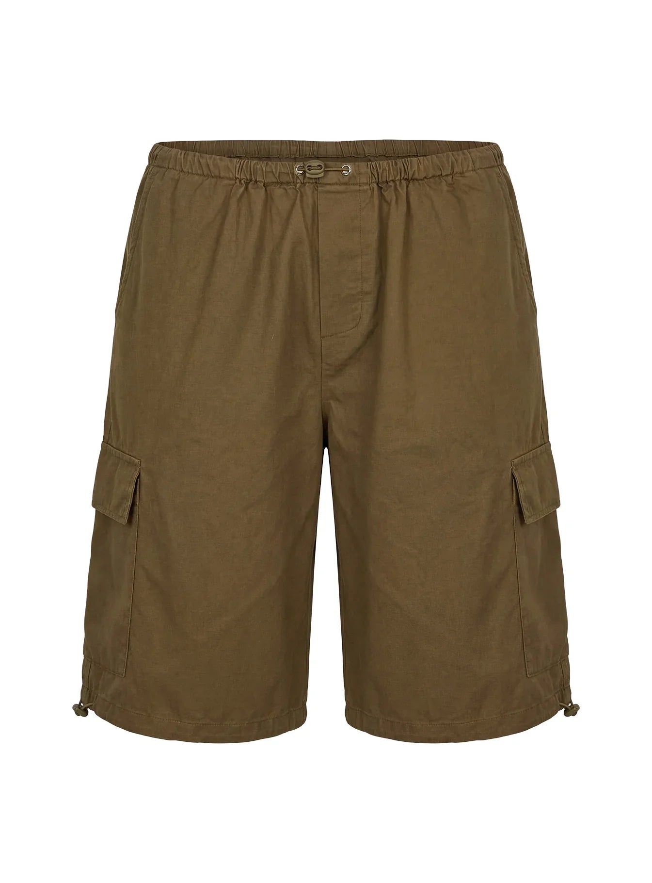 Allyza Baggy Cargo Shorts Olive