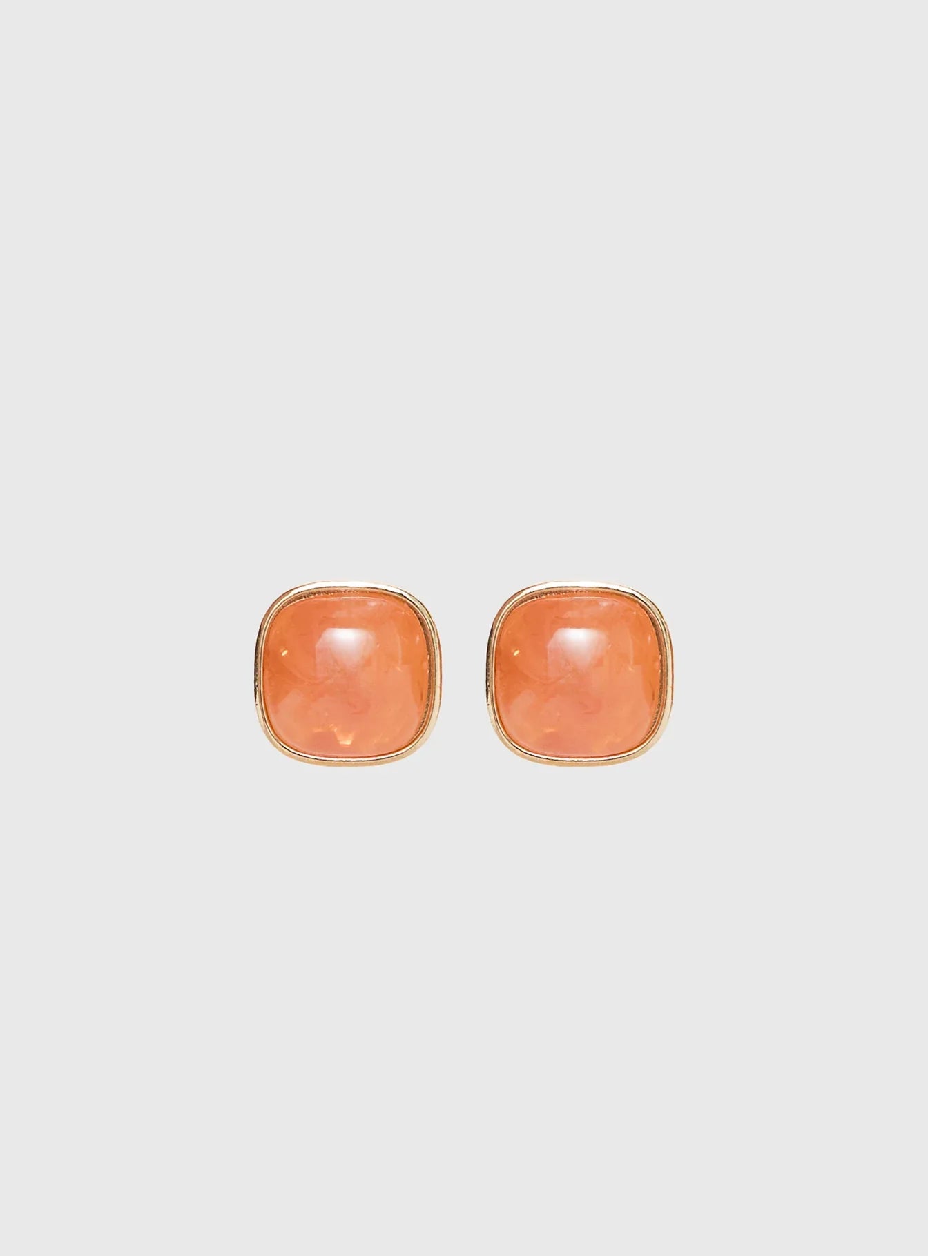 Tiera Gemstone Earrings Gold
